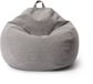 Lumaland Comfort Line Pouf d'intérieur M - Gris clair