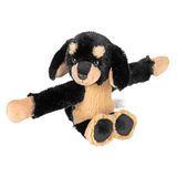 Wild Republic Huggers teckel pluche dier, 20 cm