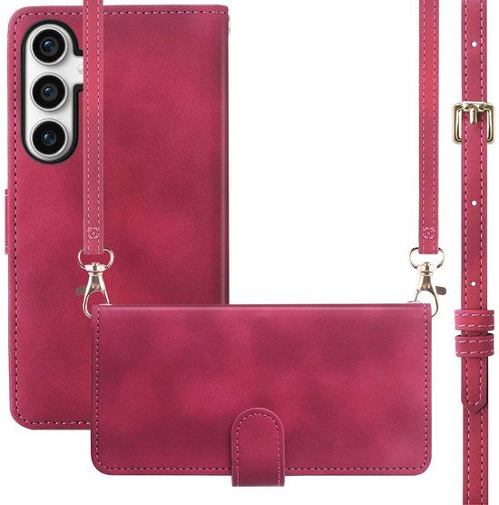 imoshion Bookcase met koord voor de Samsung Galaxy S23 FE - Rood