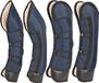 Kerbl Vierdelige beenbeschermer set voor op reis paard 32452 blauw