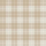 Happy Behang - Geruit - Schotse Ruit - Beige Lichtbruin - Vliesbehang - 0,53 x 10,05 M
