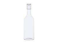 Nordic Nest ERNST Bouteille Ernst avec couvercle 1 l Transparent