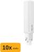 Philips Doos 10x G24d-2 LED Buislamp | 6.9W 4000K 220V/240V 840 | 770lm 120°