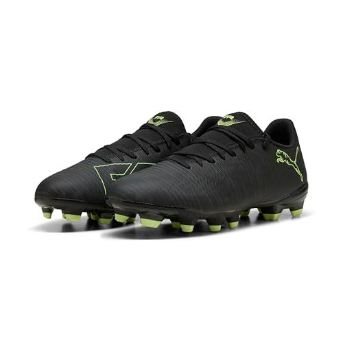 PUMA FUTURE 8 PLAY FG/AG Unisex Sportschoenen - PUMA Black-Fizzy Light-Green Terrain