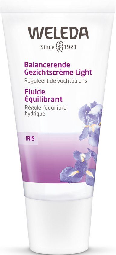 WELEDA Iris Balancing Face Cream Light - 30ml - 100% Natural