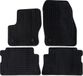 Wan GmbH Tapis en caoutchouc - tapis de voiture, tapis de sol, murs hauts / tapis de voiture, tapis de sol, coffre à parois hautes et intérieur, imperméable et antidérapant - Noir - Alfa Romeo 145
