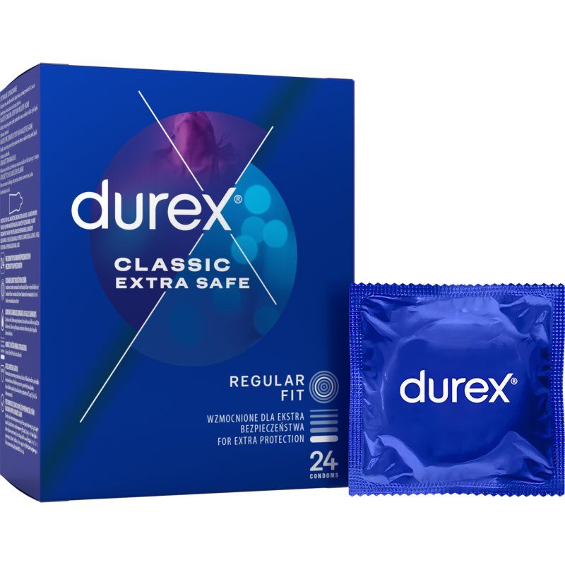DUREX Extra Safe 24 dikkere condooms met glijmiddel