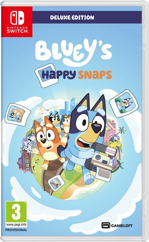 Gameloft Bluey's Happy Snaps Day One Deluxe Edition - Nintendo Switch
