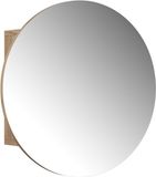 Vicco Loki meuble de salle de bain – 50 x 50 cm avec 2 compartiments chêne doré puissant