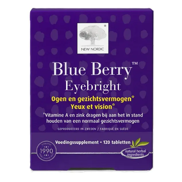 New Nordic Blue Berry Eyebright Tabletten
