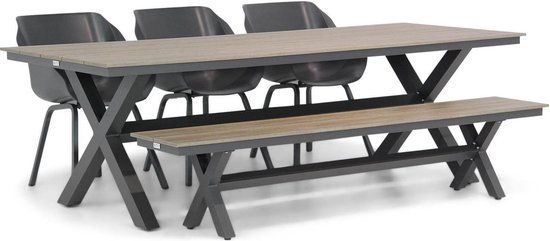 Hartman Sophie element/Forest 240 cm dining tuinset 5-delig