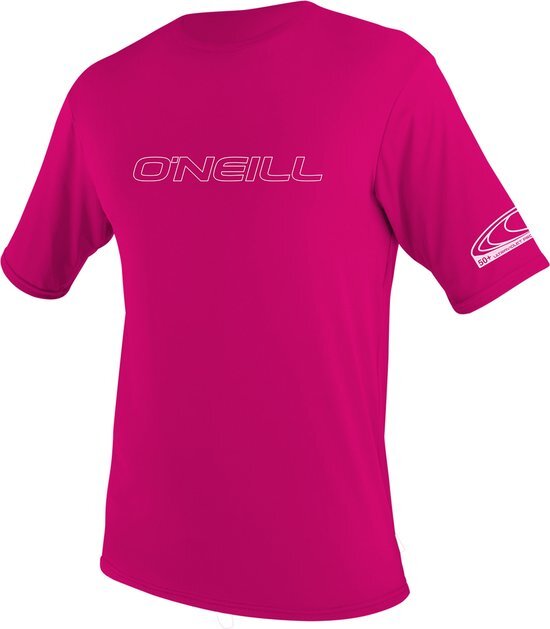 O&#39;Neill - UV-werend T-shirt voor jongens en meisjes slim fit - roze - maat 152-164cm