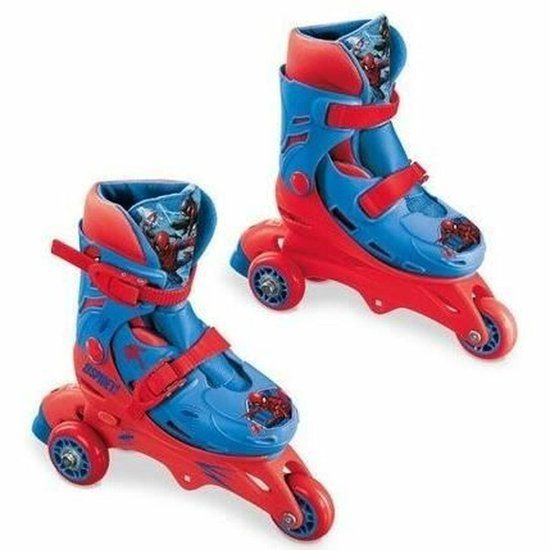 Mondo Spiderman Rolschaatsen - Multi Colour - PVC - Merkloos - 4-8 jaar