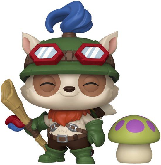 Funko League of Legends Teemo with Mushroom vinylfiguur 1138 Unisex Funko Pop! - Neutraal - Standard