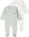 Vertbaudet 2-delige babyset in fluweel/velours