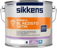 Sikkens Rubbol BL Rezisto Satin - 2.5L - RAL 9010 Zuiver Wit