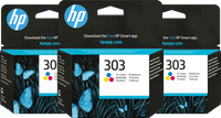 HP 303 Cartridge Kleur (3 stuks)
