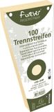 Exacompta 6x FOREVER® Pak van 100 trapezium tabstroken met perforatie 180g - 105x240mm - Ivoor - 13575E