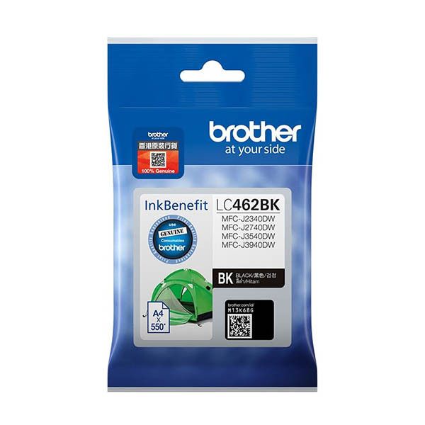Brother LC-462BK inktcartridge zwart (origineel)