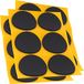 Adsamm® 18 x EPDM Celrubber Antislip Pads, Ø 70 mm, Zwart, Rond, 2.5 mm Dik