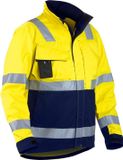 Blåkläder Jack High Vis 4064-1811 - High Vis Geel/Marineblauw - XL