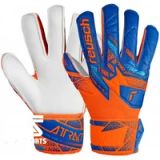 Reusch gants de gardien de but pour enfants Attrakt Orange/Bleu