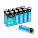 Maplin 12x AA LR6 1.5V Alkalische Batterijen 10 Jaar Houdbaarheid Hoge Prestaties
