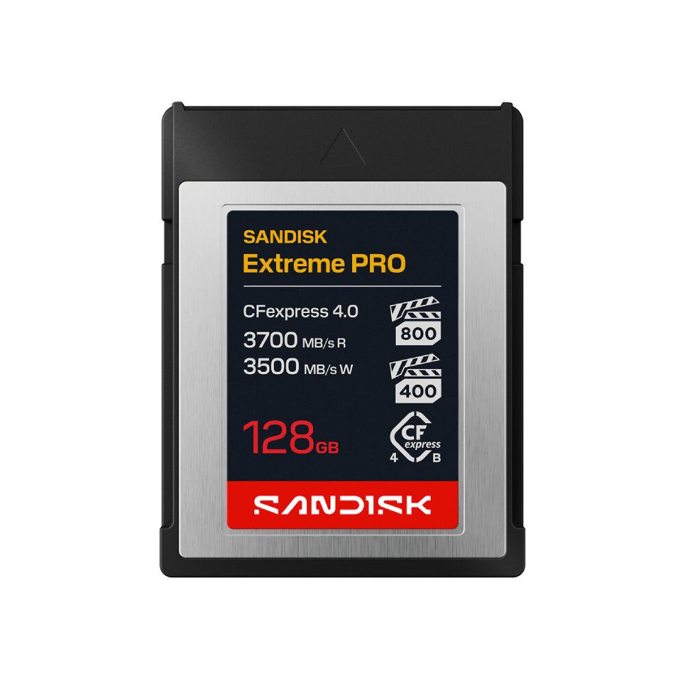 SanDisk 128GB CFexpress Type B Extreme Pro 4.0 geheugenkaart
