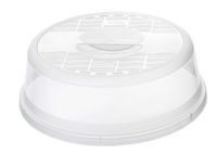 Rotho BASIC microwave splatter cover, transparent, 30 cm
