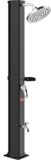 Casaria Solar Buitendouche 60L – Zonder Stroom Regendouche 60°C met Hoes