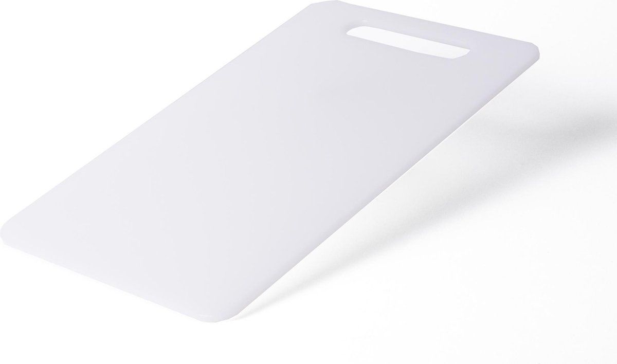 Benson Kunststof Snijplank - 13.5 x 23 x 0.5 cm - Wit