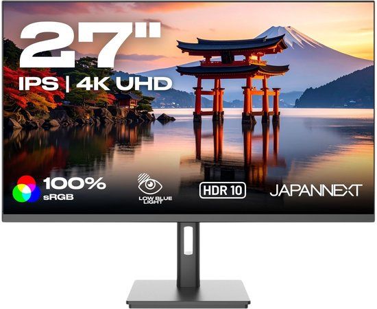 JAPANNEXT Monitor 27" IPS 4K UHD (3840x2160)
