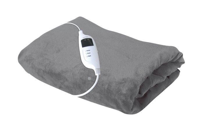 LANAFORM LA180105 Elektrische deken - 1 Persoons - 120W - Taupe