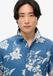 Superdry Vintage Loom Korte Mouw Overhemd Heren Chrissy Indigo Rinse XL
