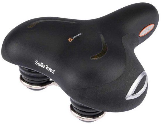 Selle Royal zadel Lookin Relaxed Stracciatella zwart