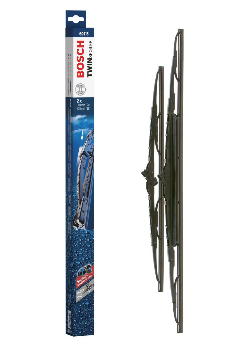 Ruitenwissers Twin 607S - 600/475 mm - Set
