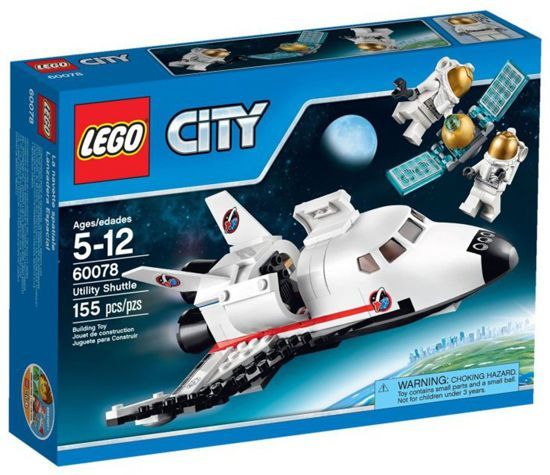 LEGO City Space Shuttle Hulpvoertuig - 60078