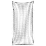 vidaXL Aanhangwagennet - elastisch - touw - 4x2 m - polypropeen - zwart