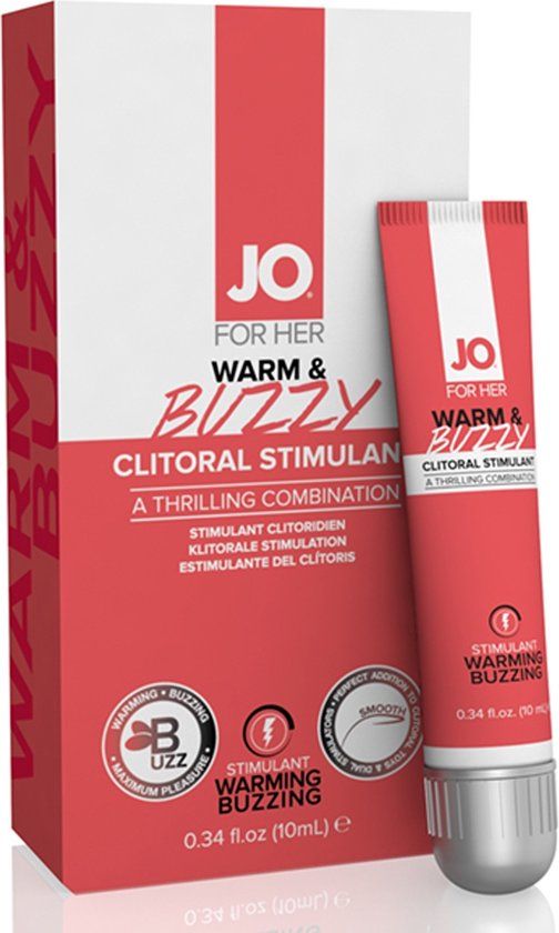 JO System JO - Warm & Buzzy Clitoris Gel - 10 ml