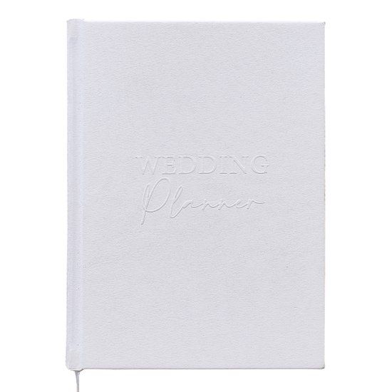 Ginger Ray Witte Embossed Wedding Planner