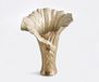 Floris Vase Floris B46 x T39 x H57 cm Aluminium Champagner Ivory Handgemacht