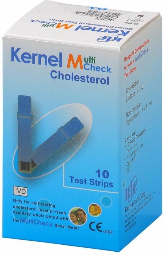 Testjezelf.nu - Multicheck Cholesterol Strips - 10 stuks - Cholesterol strips