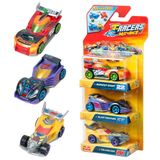 T-RACERS Mix 'N Race Set van 3 verzamelauto's