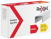 Rexel No.56 26/6 Staples - 5000 Count (Pack of 1)