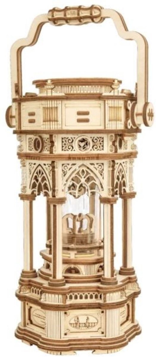 Robotime Vitafa Victorian lantern - Rokr - Houten puzzel - 3D puzzel - DIY