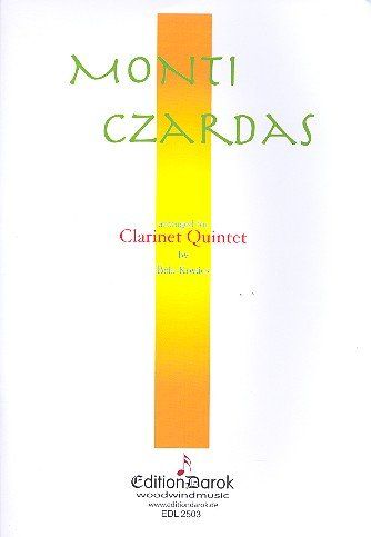 Edition Darok Csardas: for 4 clarinets and bass clarinet (bassoon) - 9990050819572