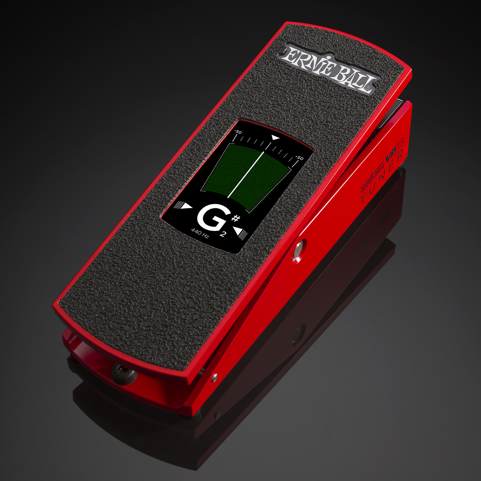 Ernie Ball 6202 VPJR Tuner volumepedaal met geïntegreerde tuner rood