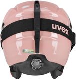 uvex viti skihelm en skibril voor kinderen, licht, 100% UVA-, B, C, pinguïn roze, 46-50