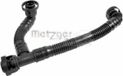 METZGER 2380056 Slang KGE voor BMW 3 Touring (E91), carterontluchting