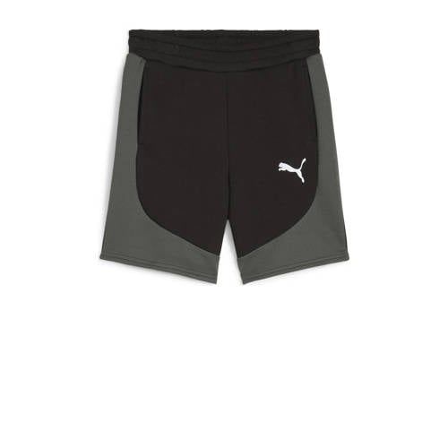 Puma Sweatshort Zwart/Grijs